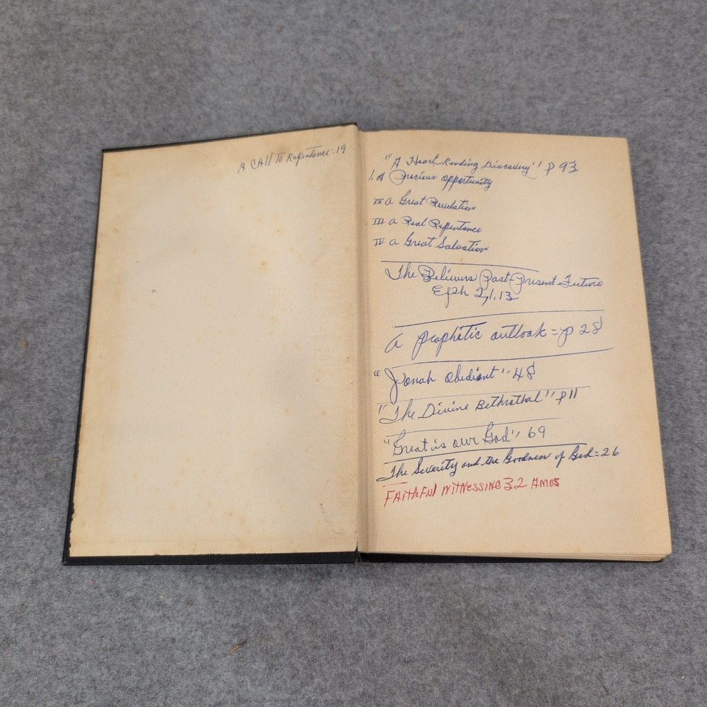 Handfuls on Purpose Series X James Smith 1955 Eerdmans Hardcover Religious Book - Picture 2 of 3